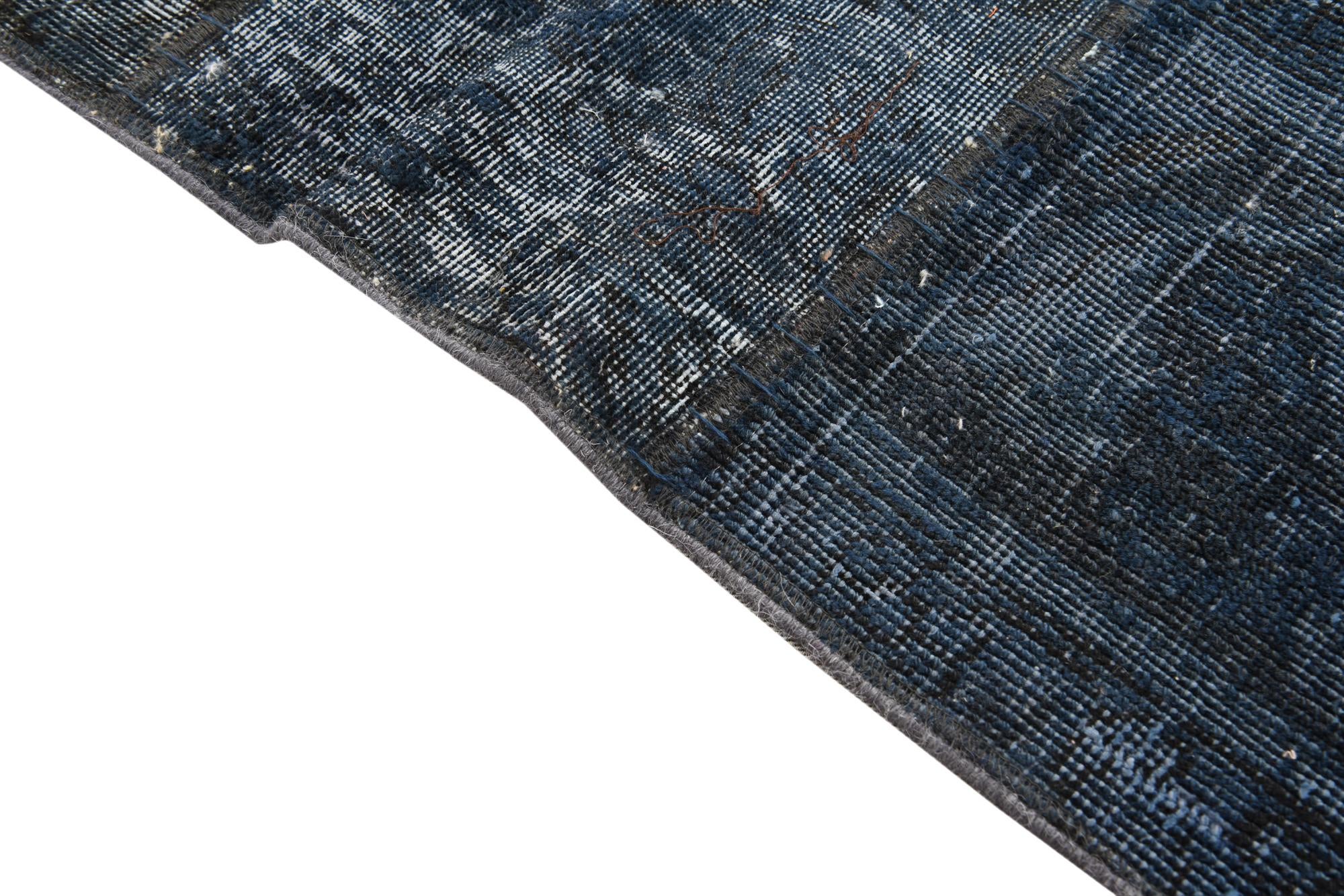 4' 9 x 6' 9 Hand Knotted Ultra Vintage Persian Wool Rug