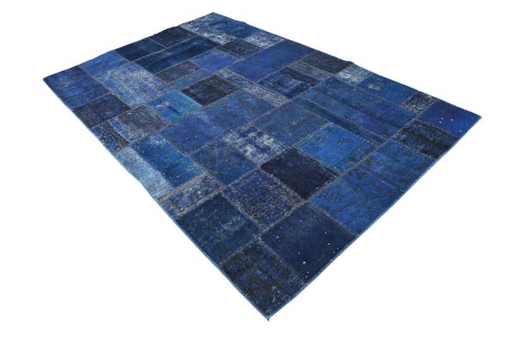 6' x 9' Hand Knotted Ultra Vintage Persian Wool Rug