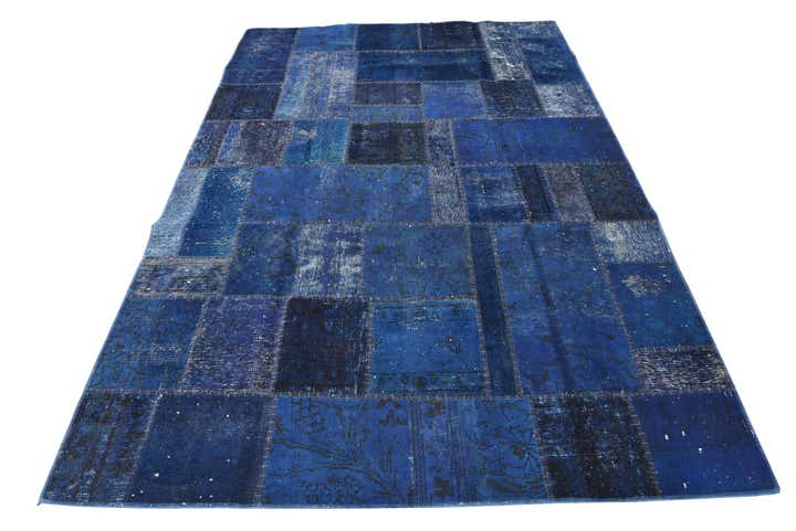 6' x 9' Hand Knotted Ultra Vintage Persian Wool Rug