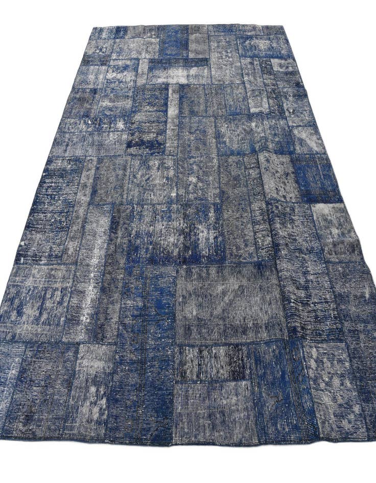 Detail image of 8' 2 x 9' 9 Hand Knotted Ultra Vintage Persian Wool Rug