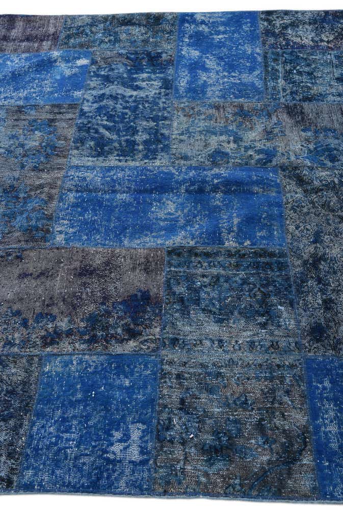 6' 8 x 10' 1 Hand Knotted Ultra Vintage Persian Wool Rug