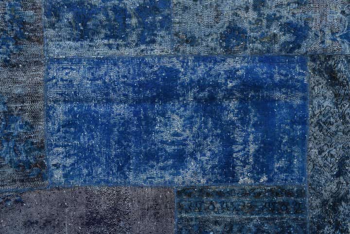 6' 8 x 10' 1 Hand Knotted Ultra Vintage Persian Wool Rug