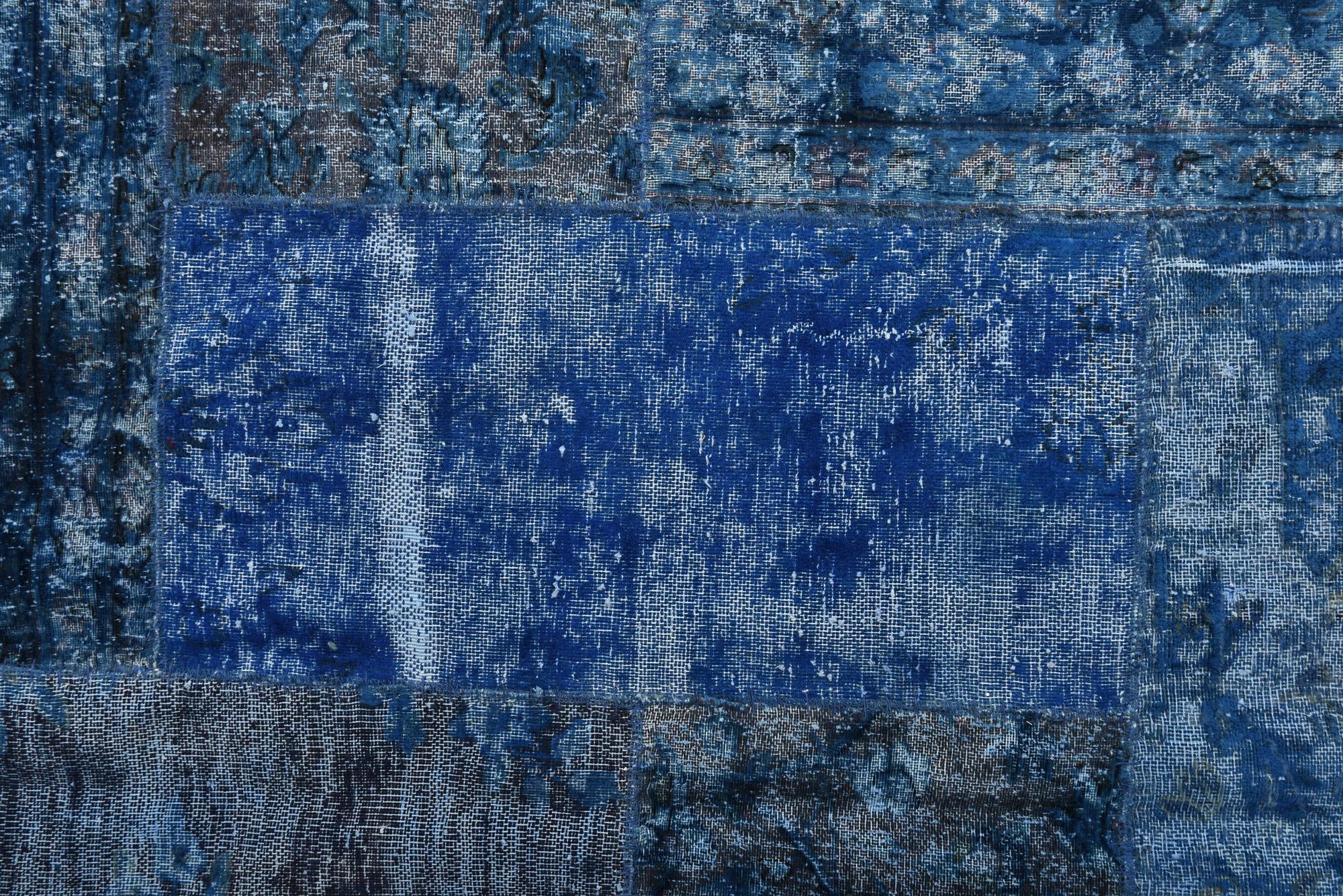 6' 8 x 10' Hand Knotted Ultra Vintage Persian Wool Rug