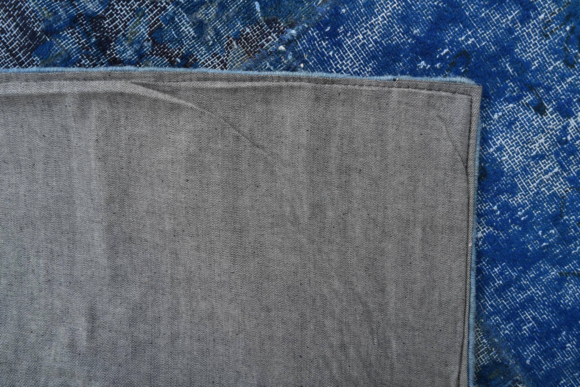6' 8 x 10' Hand Knotted Ultra Vintage Persian Wool Rug