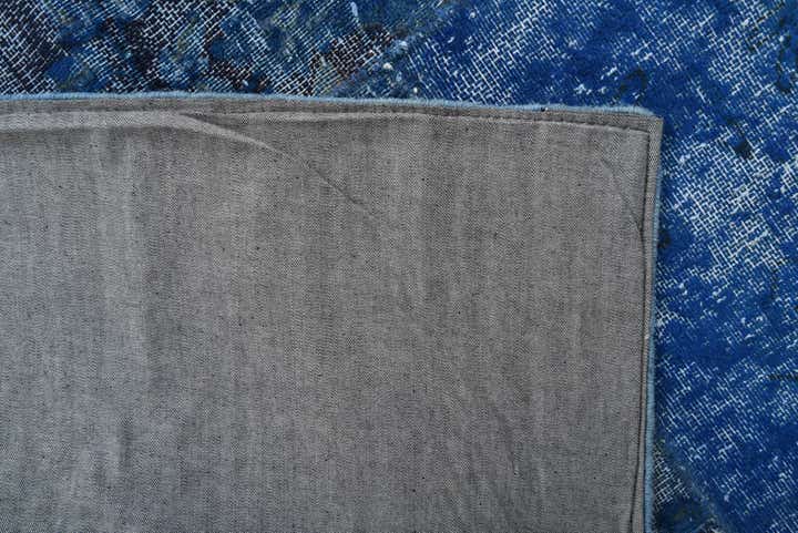 6' 8 x 10' Hand Knotted Ultra Vintage Persian Wool Rug