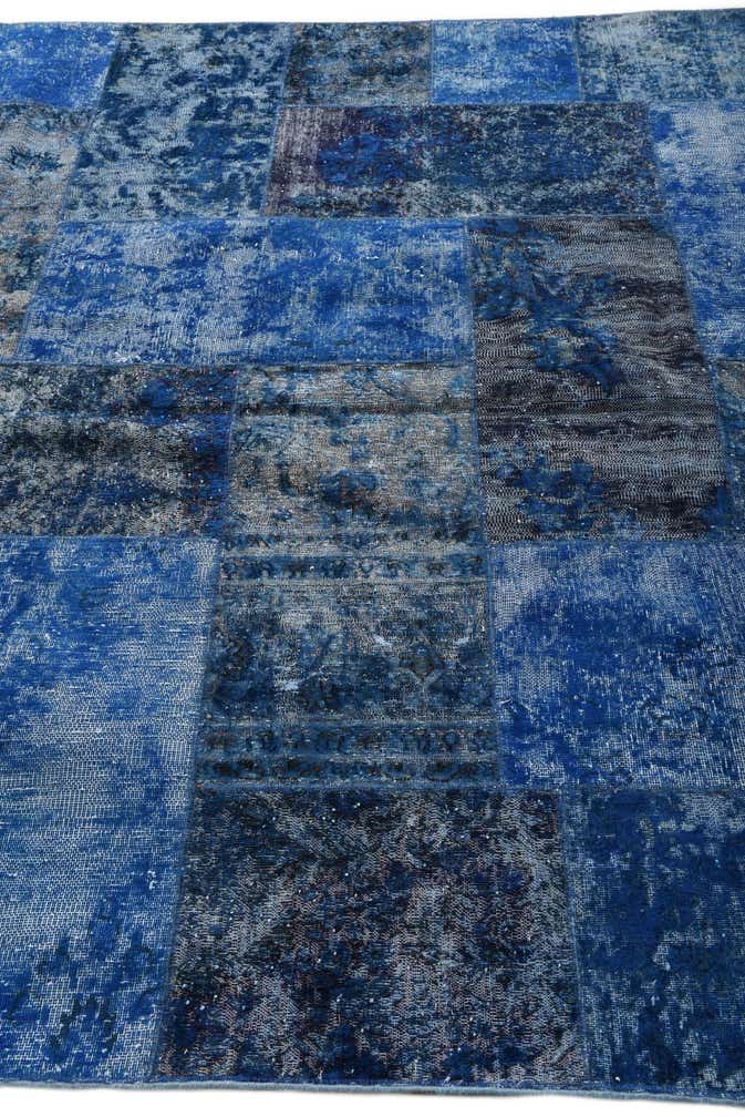 6' 8 x 10' 1 Hand Knotted Ultra Vintage Persian Wool Rug