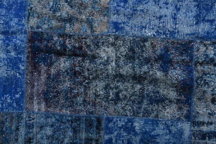 6' 8 x 10' 1 Hand Knotted Ultra Vintage Persian Wool Rug