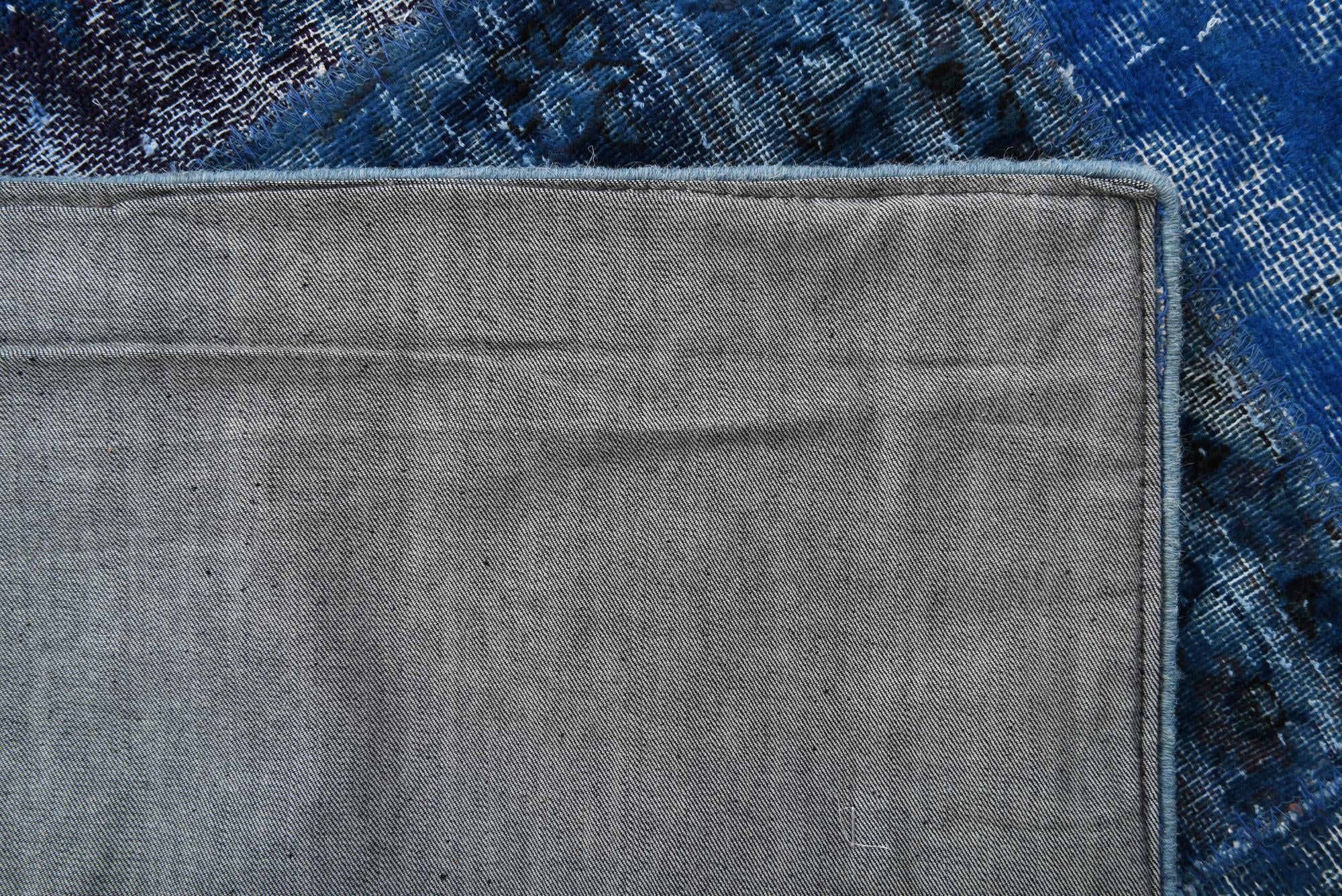 6' 8 x 10' 1 Hand Knotted Ultra Vintage Persian Wool Rug