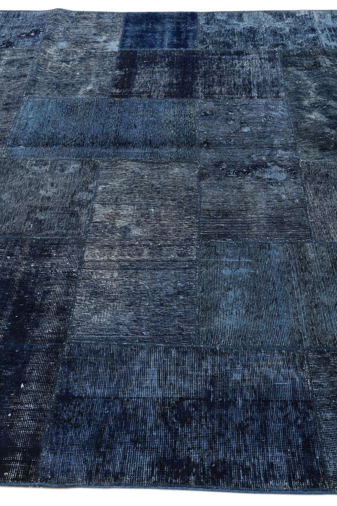 6' 10 x 10' 4 Hand Knotted Ultra Vintage Persian Wool Rug
