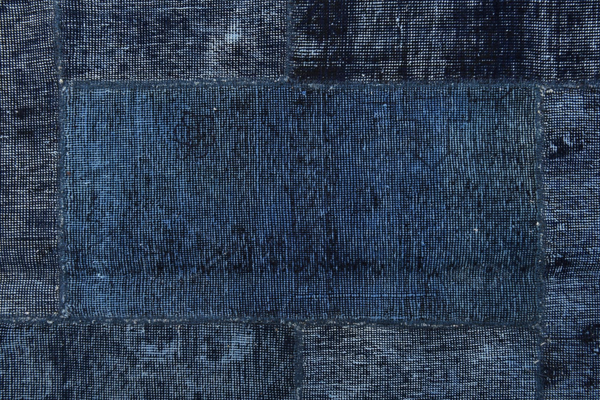 6' 10 x 10' 4 Hand Knotted Ultra Vintage Persian Wool Rug