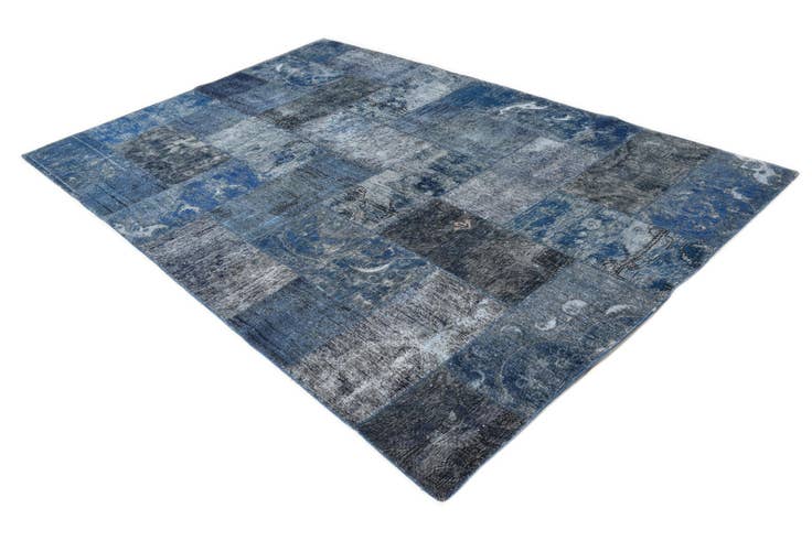Detail image of 6' 11 x 10' 4 Hand Knotted Ultra Vintage Persian Wool Rug