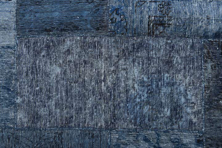 6' 11 x 10' 4 Hand Knotted Ultra Vintage Persian Wool Rug