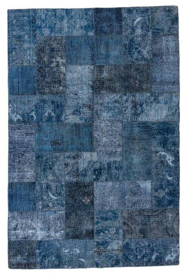 Detail image of 6' 11 x 10' 4 Hand Knotted Ultra Vintage Persian Wool Rug