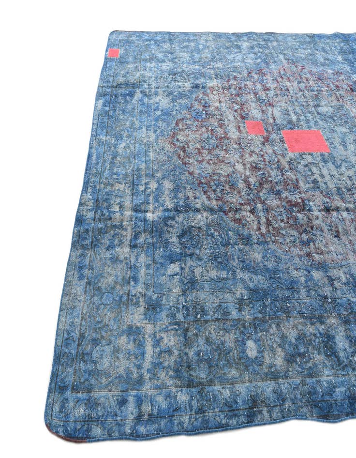 Detail image of 9' 9 x 13' 1  Hand Knotted Ultra Vintage Persian Wool Rug