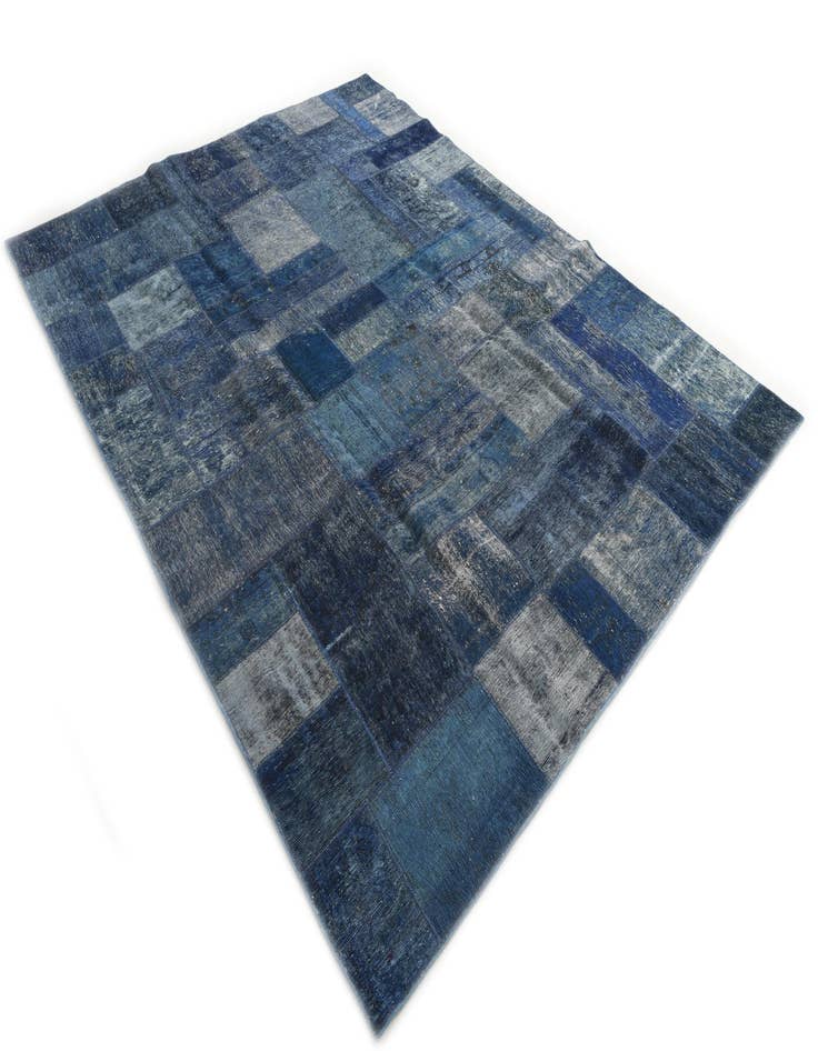 Detail image of 8' x 10' 2  Hand Knotted Ultra Vintage Persian Wool Rug