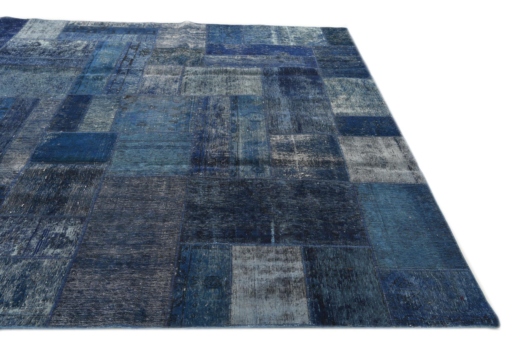 8' x 10' 2 Hand Knotted Ultra Vintage Persian Wool Rug