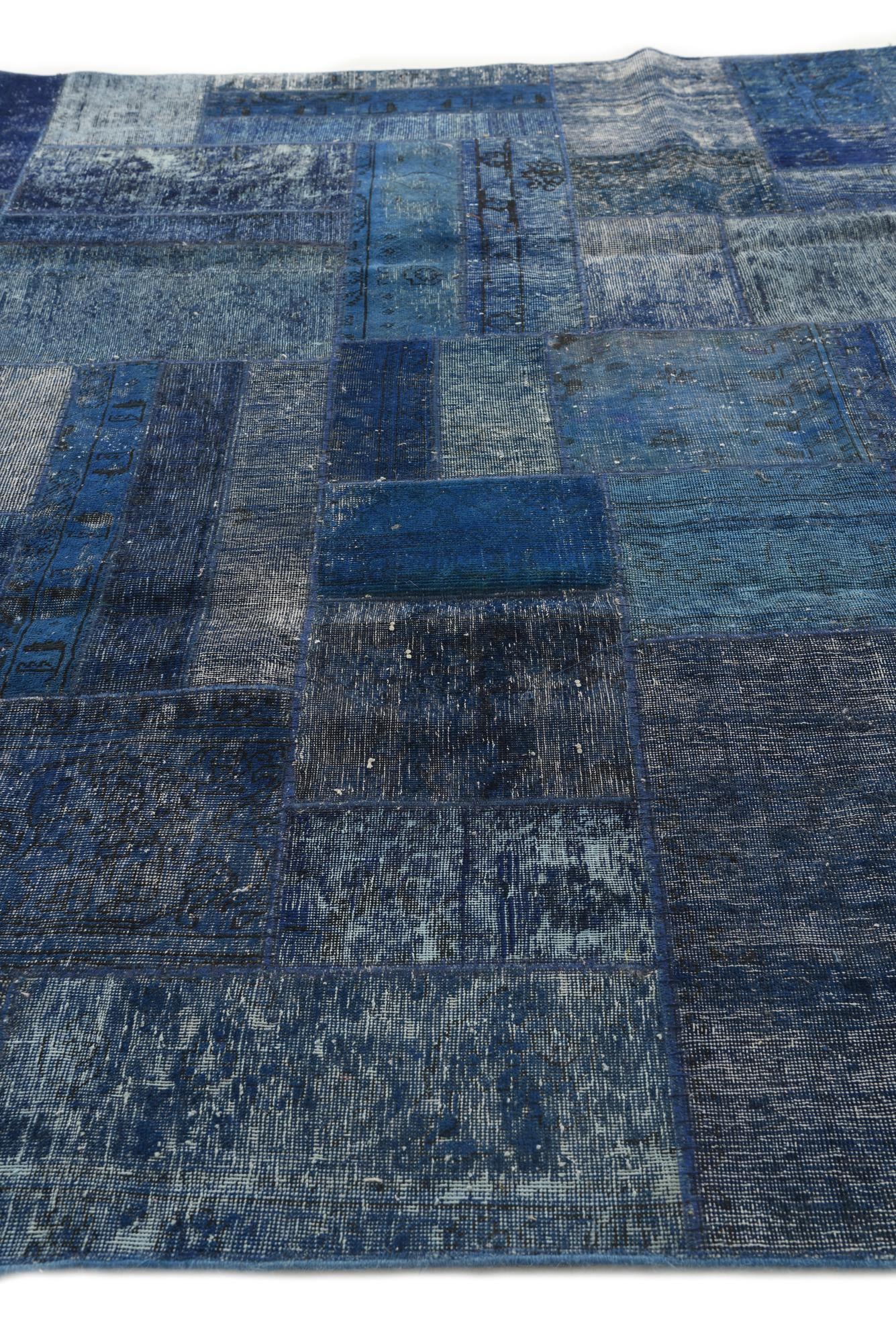 8' x 10' 2 Hand Knotted Ultra Vintage Persian Wool Rug