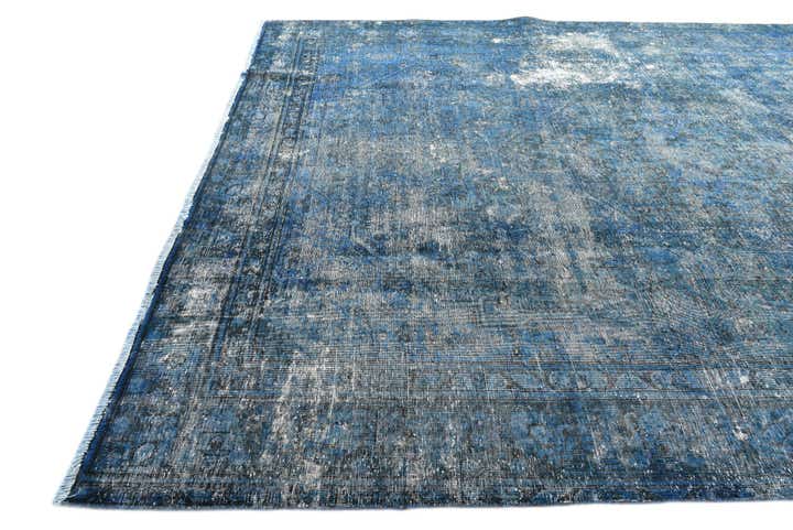 9' 6 x 12' 4 Hand Knotted Ultra Vintage Persian Wool Rug