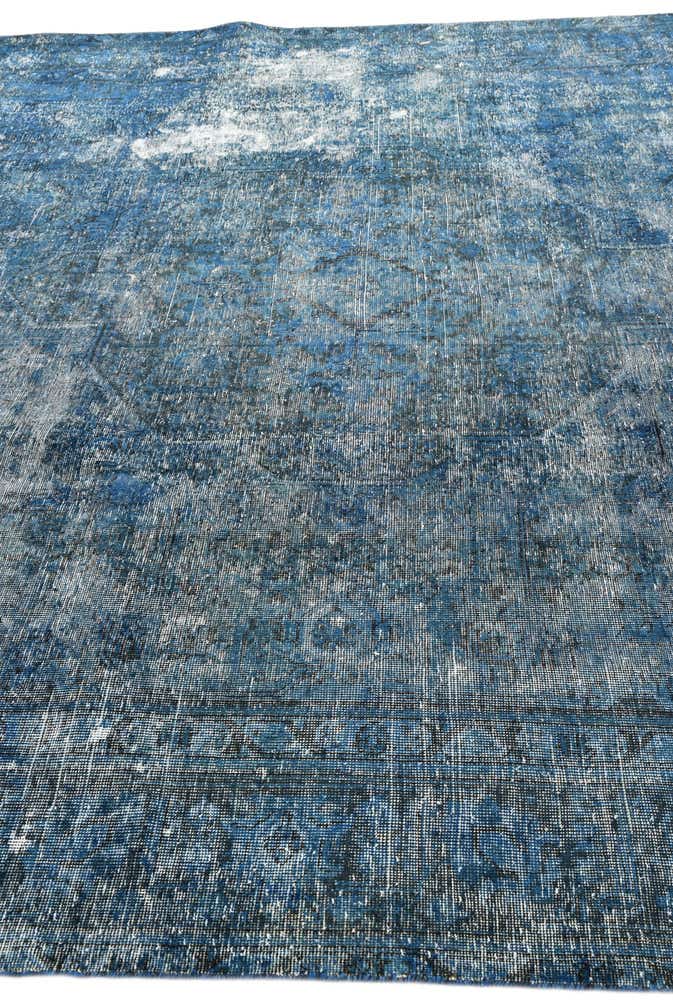 9' 6 x 12' 4 Hand Knotted Ultra Vintage Persian Wool Rug