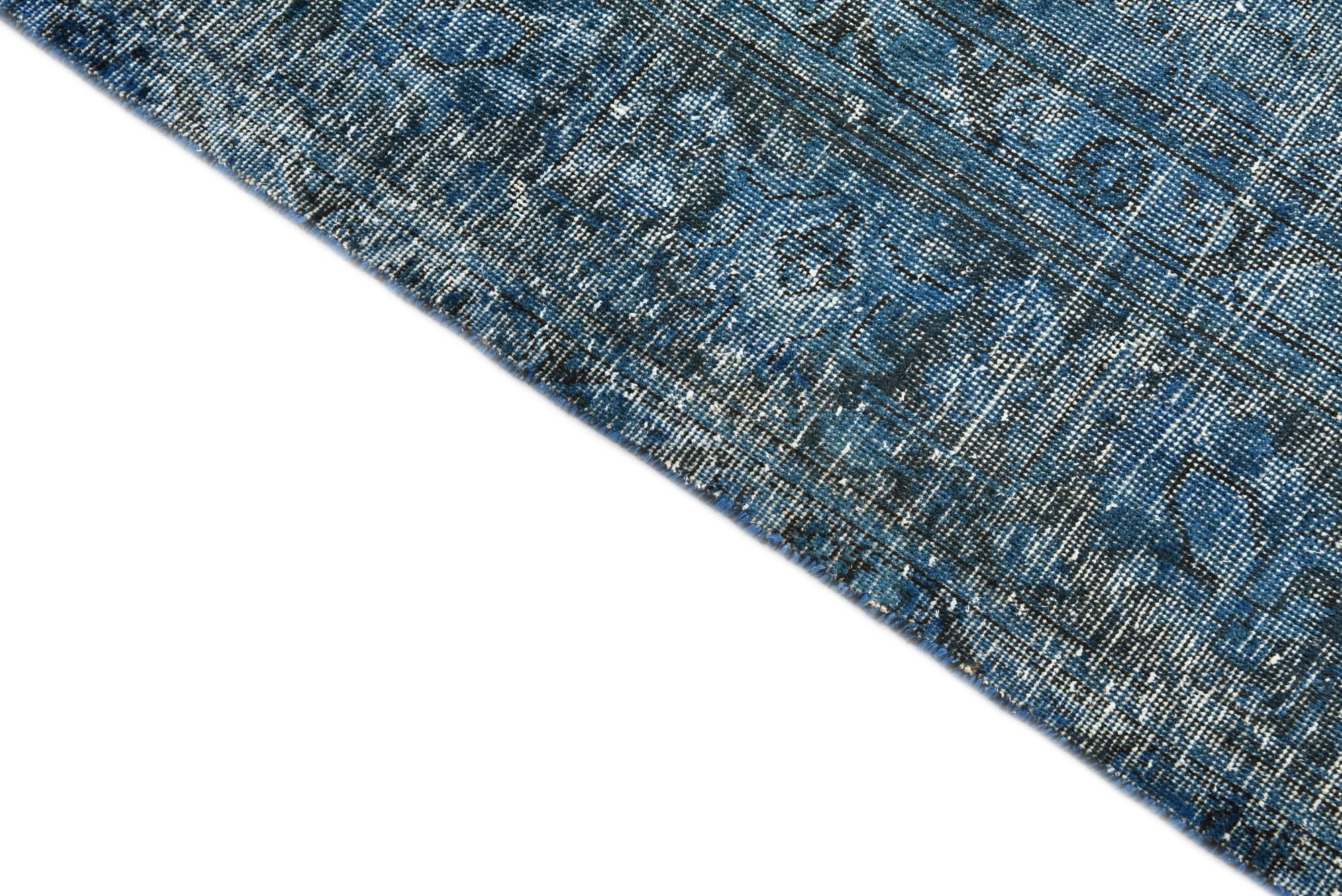 9' 6 x 12' 4 Hand Knotted Ultra Vintage Persian Wool Rug
