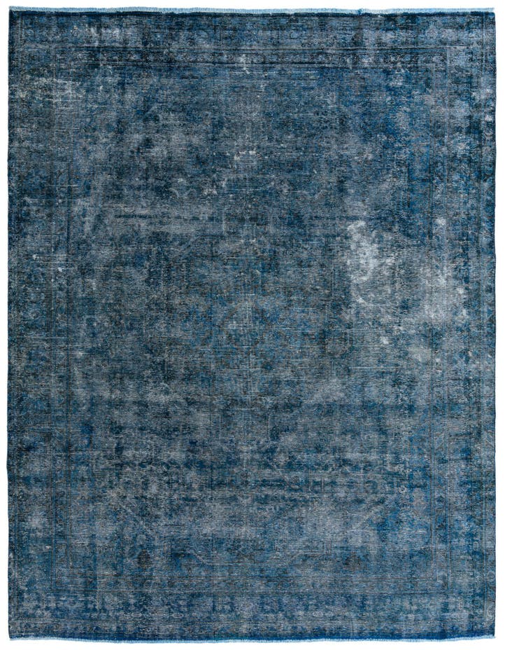  9' 6 x 12' 4  Hand Knotted Ultra Vintage Persian W...