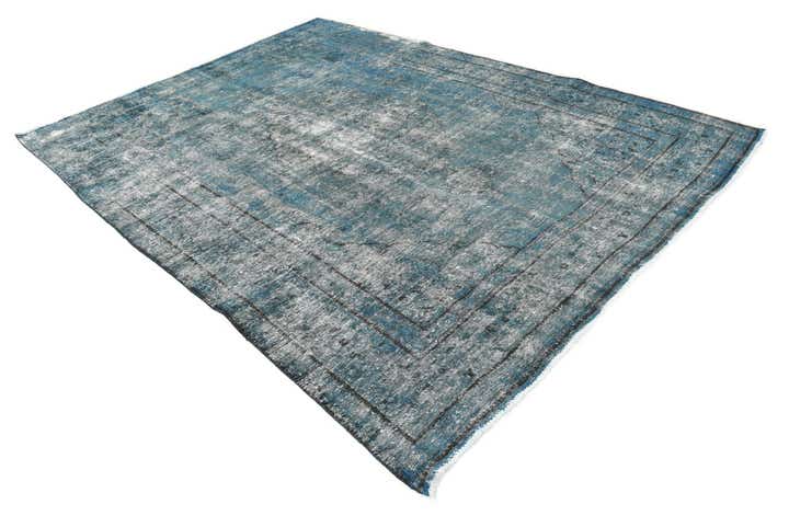 8' 2 x 11' Hand Knotted Ultra Vintage Persian Wool Rug