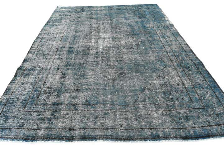 8' 2 x 11' Hand Knotted Ultra Vintage Persian Wool Rug