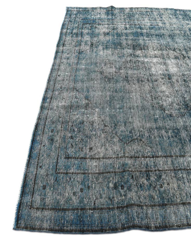 Detail image of 8' 2 x 11'  Hand Knotted Ultra Vintage Persian Wool Rug