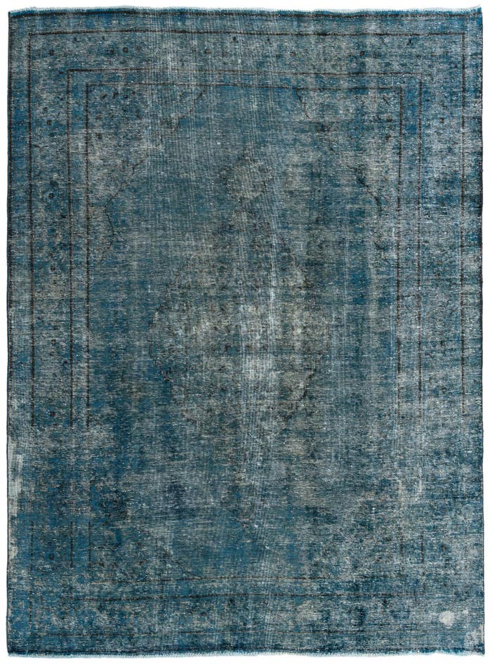 Detail image of 8' 2 x 11' Hand Knotted Ultra Vintage Persian Wool Rug