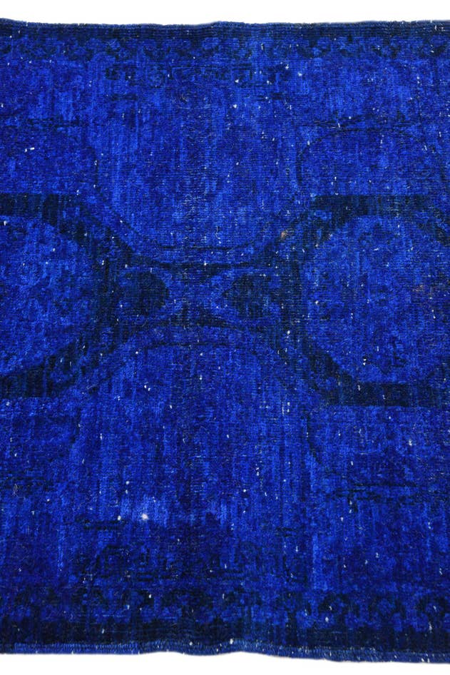 Detail image of 2' 7 x 4' 1 Hand Knotted Ultra Vintage Persian Wool Rug