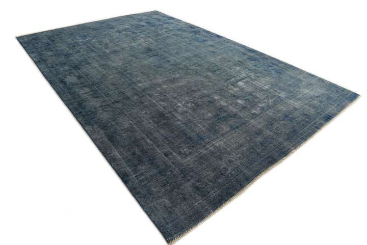 8' 7 x 12' 2 Hand Knotted Ultra Vintage Persian Wool Rug