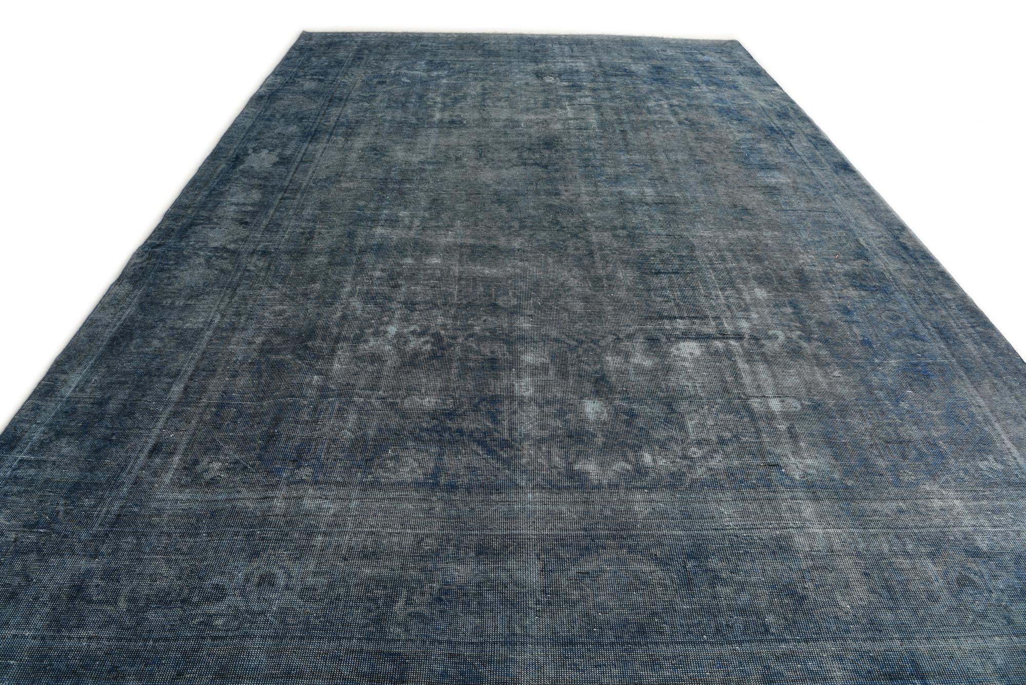 8' 7 x 12' 2 Hand Knotted Ultra Vintage Persian Wool Rug