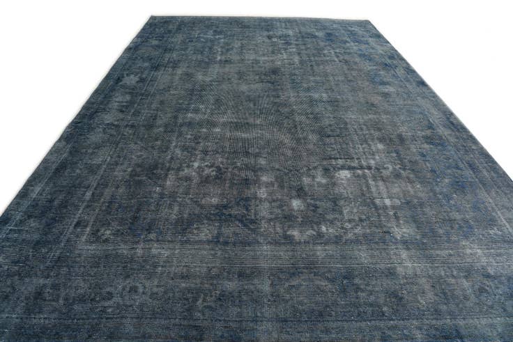 Detail image of 8' 7 x 12' 2 Hand Knotted Ultra Vintage Persian Wool Rug