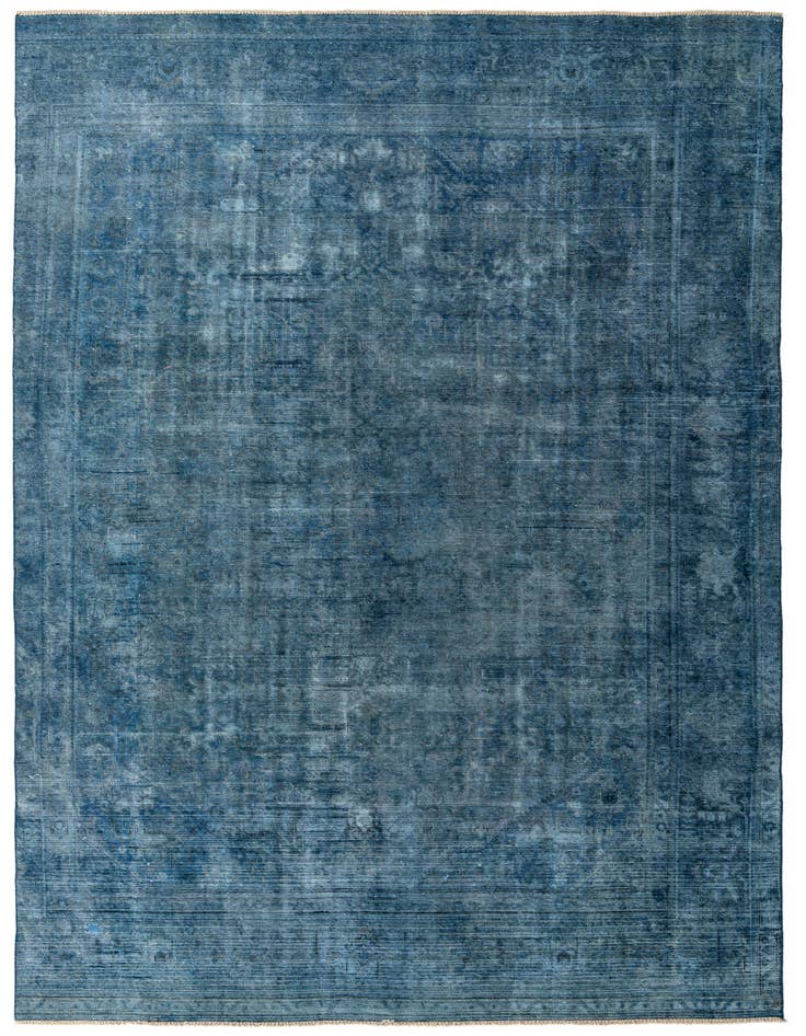 Detail image of 8' 7 x 12' 2 Hand Knotted Ultra Vintage Persian Wool Rug