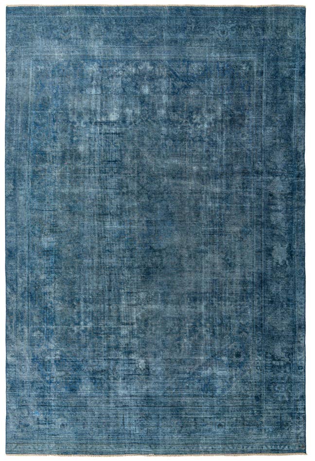Detail image of 8' 7 x 12' 2 Hand Knotted Ultra Vintage Persian Wool Rug