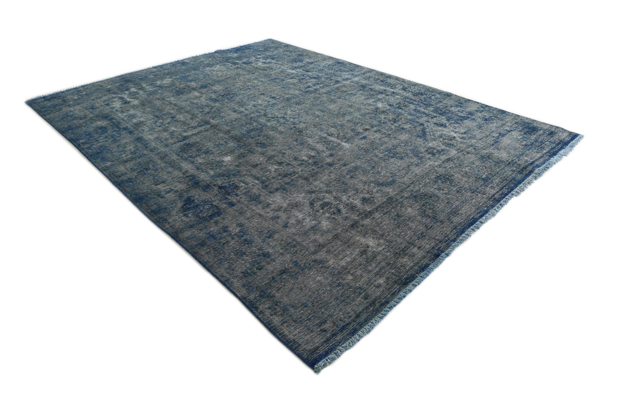 9' 5 x 12' 4 Hand Knotted Ultra Vintage Persian Wool Rug