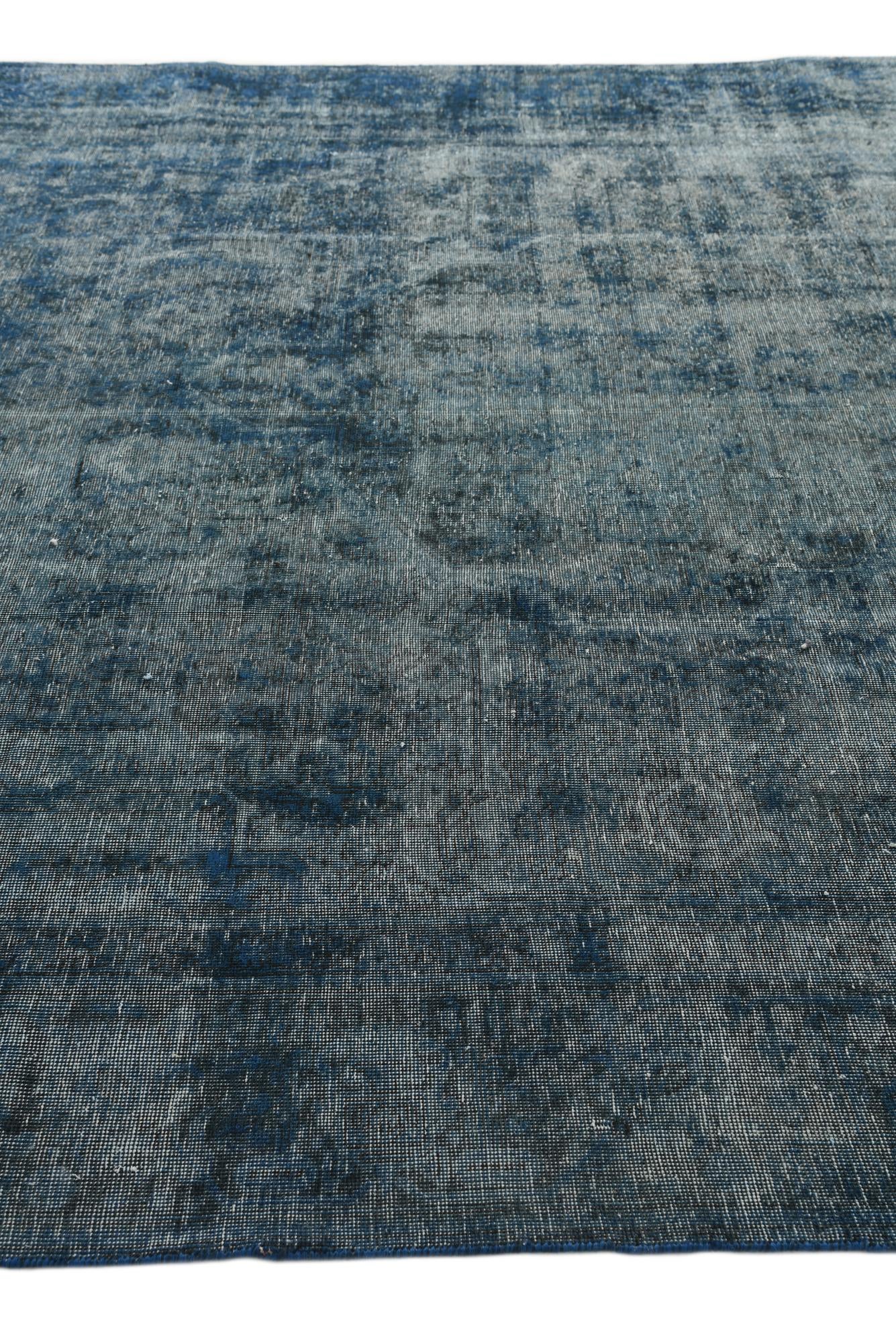 9' 5 x 12' 8 Hand Knotted Ultra Vintage Persian Wool Rug