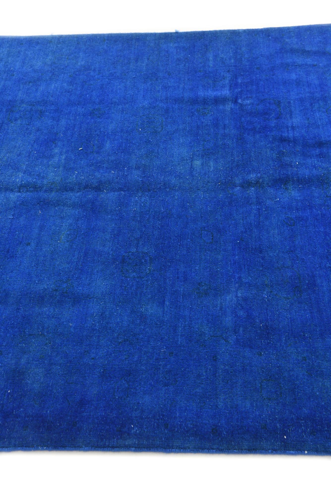 4' 1 x 5' 8 Hand Knotted Ultra Vintage Persian Wool Rug