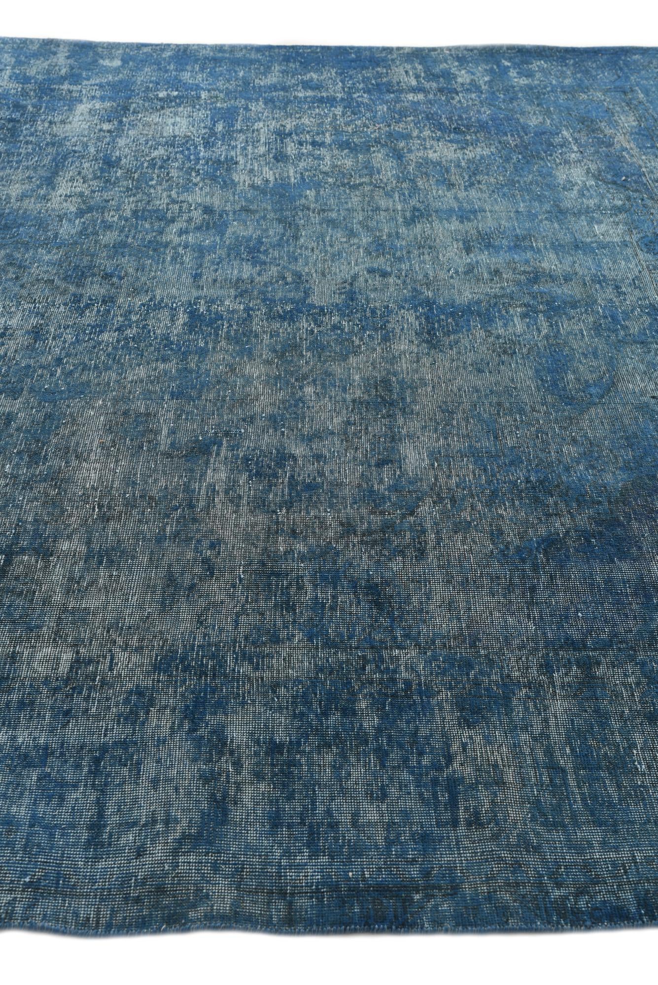 9' 2 x 12' 10 Hand Knotted Ultra Vintage Persian Wool Rug