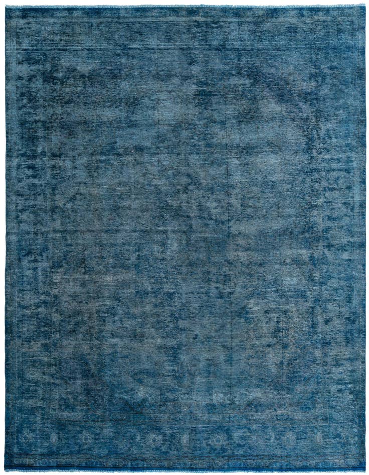 Detail image of 9' 2 x 12' 10 Hand Knotted Ultra Vintage Persian Wool Rug