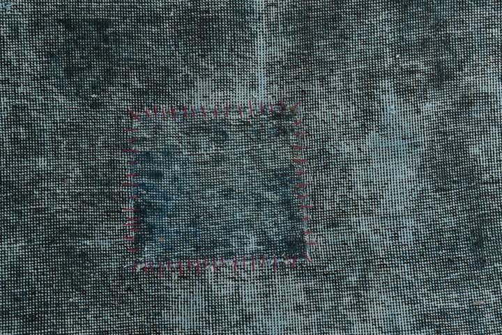 9' 1 x 12' Hand Knotted Ultra Vintage Persian Wool Rug