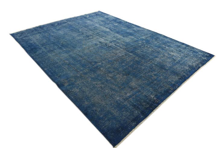 Detail image of 9' 7 x 12' 9 Hand Knotted Ultra Vintage Persian Wool Rug