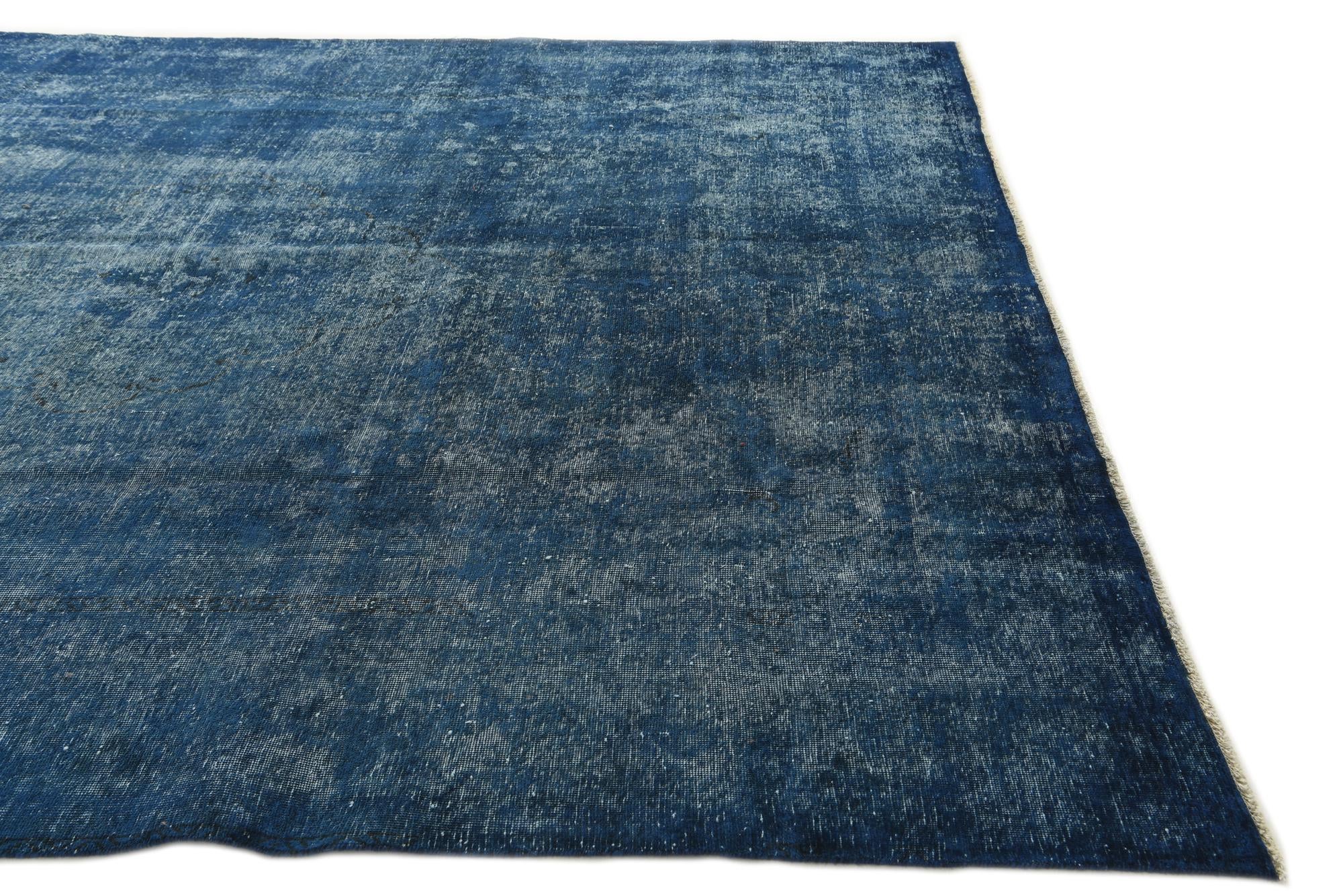 9' 7 x 12' 9 Hand Knotted Ultra Vintage Persian Wool Rug
