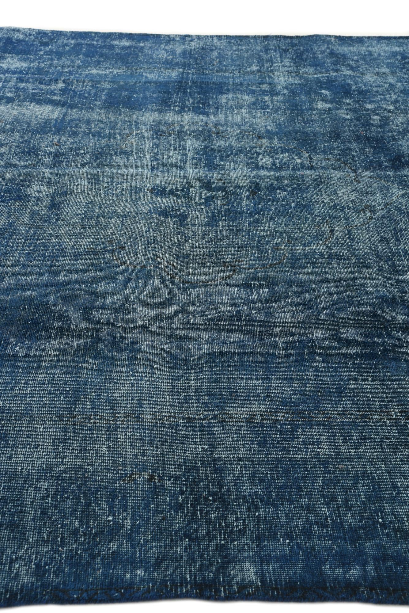 9' 7 x 12' 9 Hand Knotted Ultra Vintage Persian Wool Rug