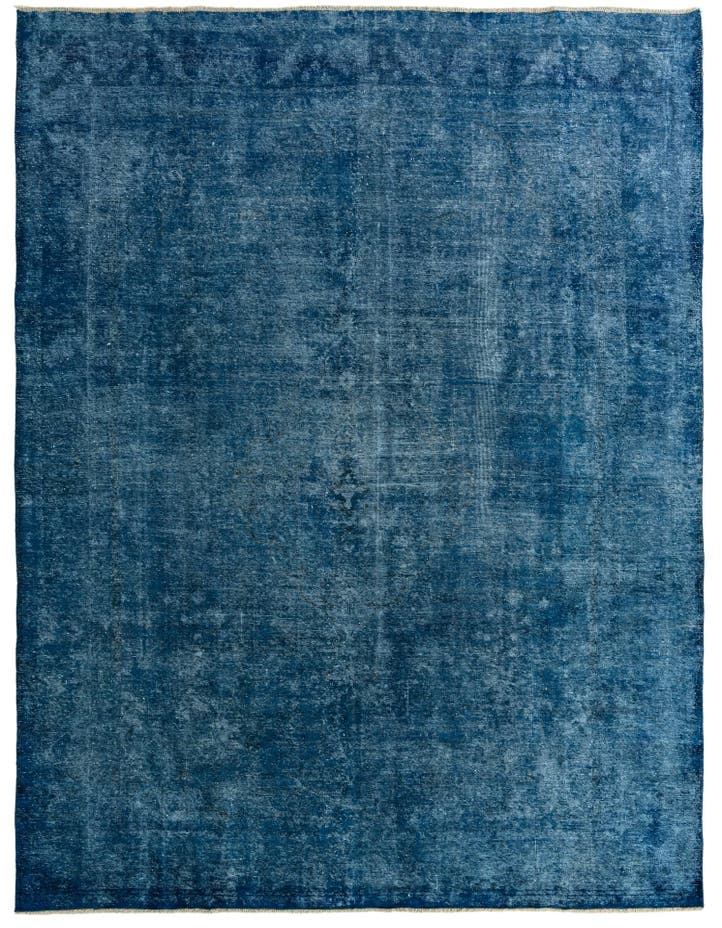  9' 7 x 12' 9  Hand Knotted Ultra Vintage Persian W...