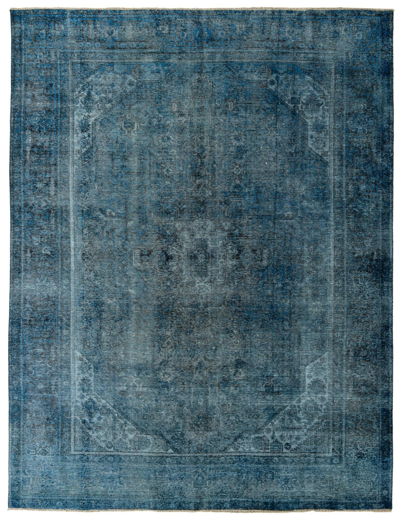 9' 4 x 12' 2 Hand Knotted Ultra Vintage Persian Wool Rug