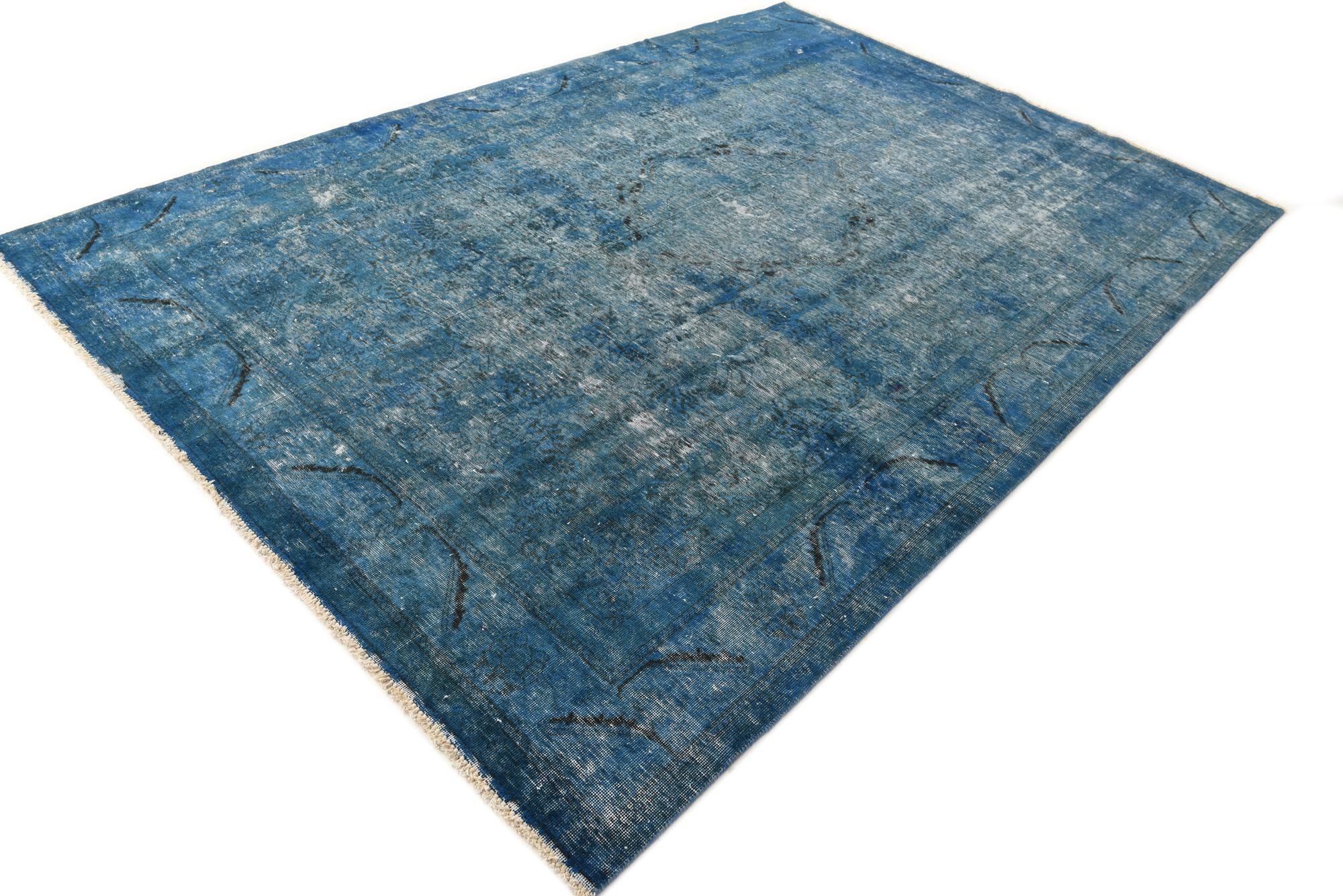7' 8 x 11' 1 Hand Knotted Ultra Vintage Persian Wool Rug