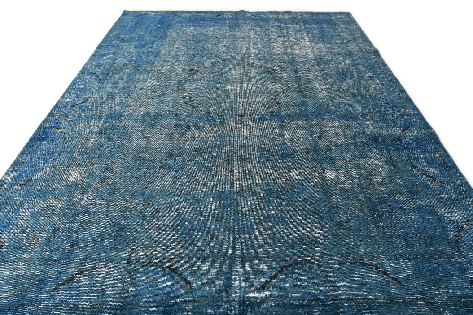 7' 8 x 11' 1 Hand Knotted Ultra Vintage Persian Wool Rug