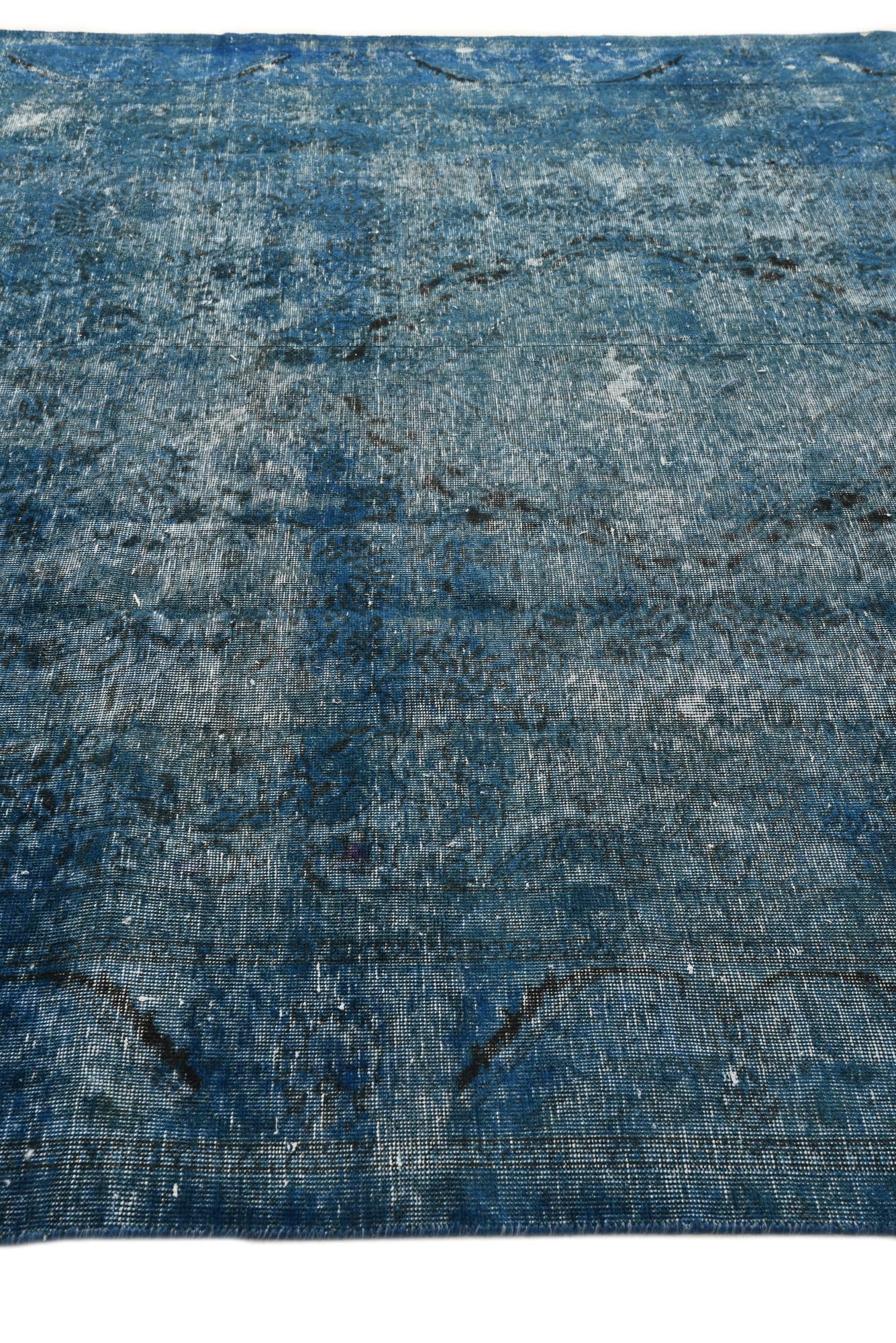 7' 8 x 11' 1 Hand Knotted Ultra Vintage Persian Wool Rug