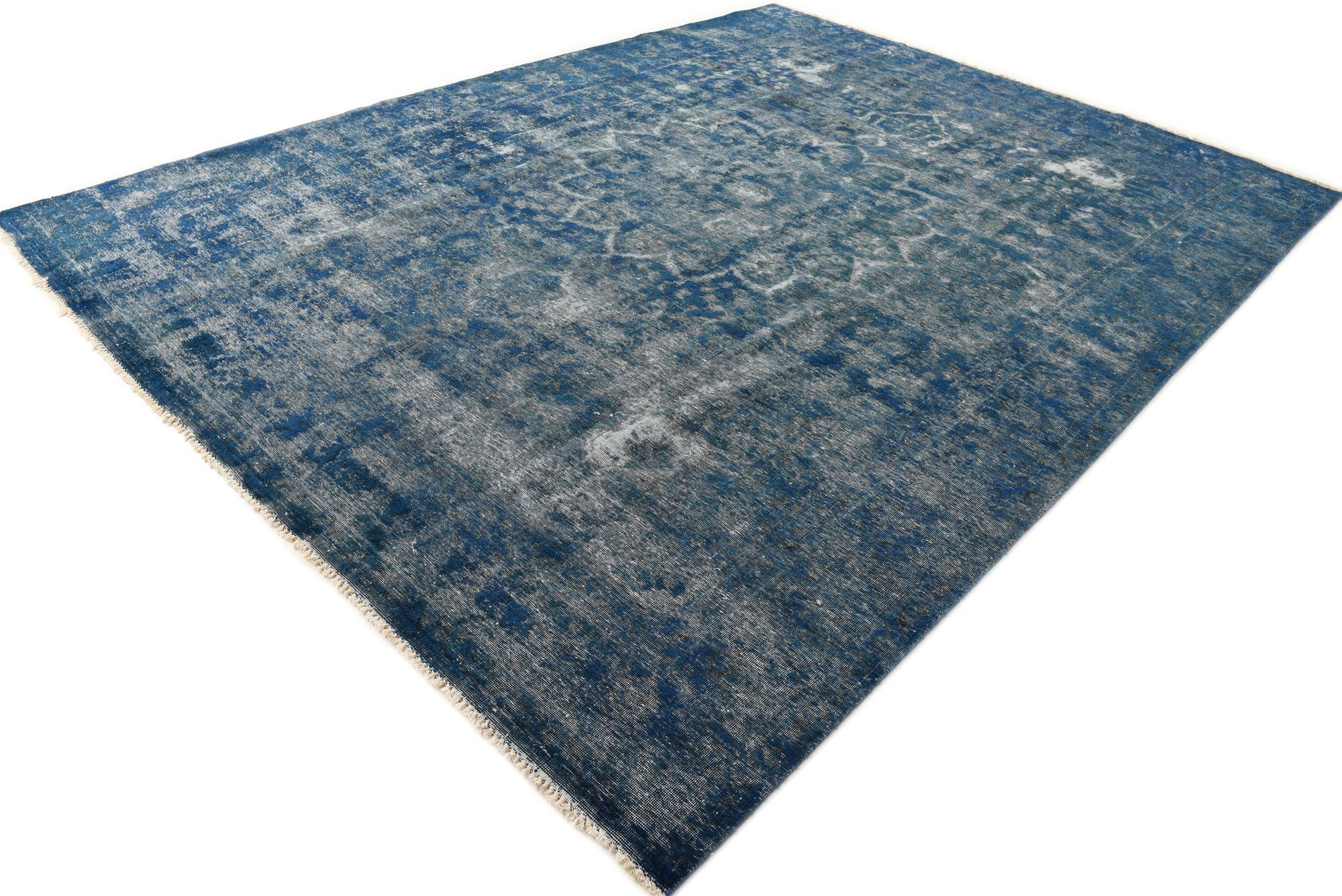9' 6 x 12' 7 Hand Knotted Ultra Vintage Persian Wool Rug